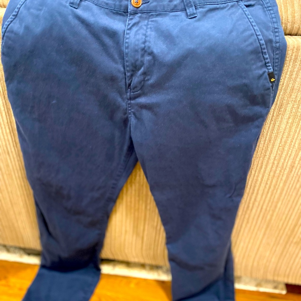 Men’s quicksilver navy blue chinos